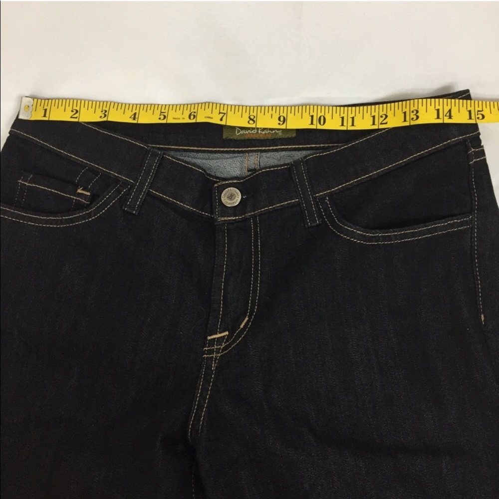 David Kahn Dark Jeans Size 28P S59 - Picture 5 of 8